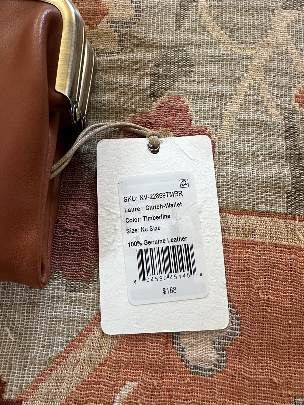 NWT HOBO Lauren Clutch Wallet, Timberline - Picture 3 of 5